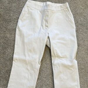 Spanx On-The-Go White Pants